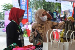 Peserta Sanggam Expo Diminta Pamerkan Produk Yang Menarik Pengunjung