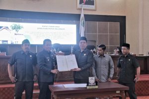 Paripurna Persetujuan Bersama Raperda APBD Tahun 2023