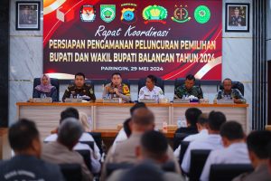 Persiapkan Peluncuran Pilkada 2024, KPU Balangan Gelar Rapat