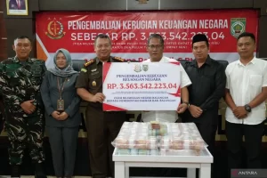 Uang Negara Sebesar Rp3,5 Miliar Berhasil di Selamatkan Kejari Balangan Atas Kasus korupsi Pengadaan Hewan Ternak