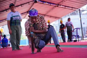 Disporapar Balangan Lestarikan Permainan Tradisional Gelar Lomba Balogo