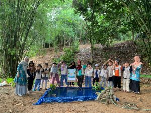 Gelar Pameran, SD Alam Al Tamar Kenalkan Manfaat dan Fungsi Ekosistem Sungai