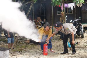 Kurangi Resiko Bencana, BPBD Balangan Gelar Pelatihan Mitigasi Bencana di Desa Pematang