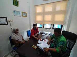 Menghadapi Musim Panas Manggala Agni Berkoordinasi dengan BPBD Balangan Rencanakan Patroli Karhutla di Halong