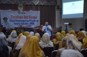 Inspektorat Balangan Gelar Sosialisasi Anti Korupsi