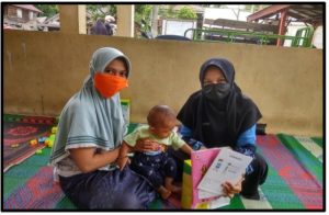 Melalui Inovasi PAMAN BANTU ANITA, UPT Puskesmas Lampihong Pantau Pertumbuhan Balita