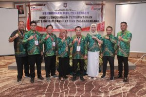 BPBD Balangan Ikuti Diklat Penyelenggaraan Pemerintahan saat Tanggap Darurat dan Pascabencana