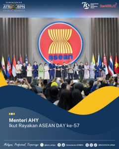 Menteri AHY Ikut Rayakan ASEAN DAY ke-57