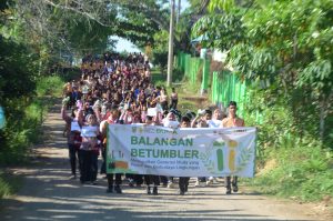 Upaya Kurangi Sampah Plastik, SMP Negeri 4 Paringin Dukung Kampanye Balangan Betumbler