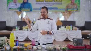 Penerapan Pola Makan Sehat, DKP3 Balangan Gelar Demo Menu B2SA