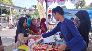 Disperindag Balangan Gelar Pasar Murah, Solusi Ekonomis bagi Warga Desa Tariwin