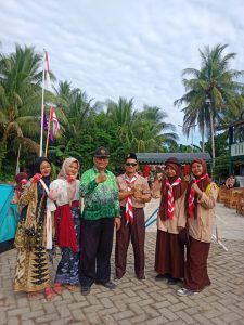 Ketum PGM Indonesia Balangan, Semangati Peserta Perkemahan Tamu Penggalang dan Penegak