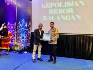 Laporan Pajak Mencapai 100 Persen, Polres Balangan Terima Penghargaan Prestasi