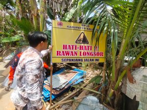 BPBD Balangan Imbau Warga Bantaran Sungai Agar Waspada Erosi dan Tanah Amblas