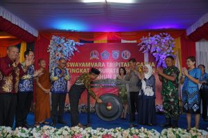 Pembukaan Swayamvara Tripitaka Gatha II Tingkat Kabupaten Balangan di ikuti Ratusan Umat Buddha