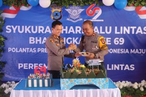 Kapolres Balangan Resmikan Pos Lantas Baru di Batumandi