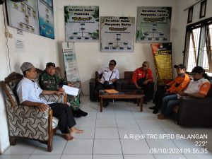 BPBD Balangan dan Manggala Agni Jalin Sinergitas Untuk Penanggulangan Karhutla