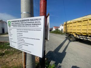 Aspal Jalan Perumahan Balai Pangeran, Pemkab Balangan Gelontorkan Rp2,1 Miliar