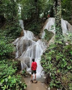 Keindahan Tersembunyi di Balangan, Inilah Air Terjun Sidando