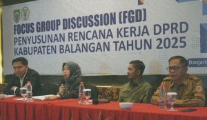 Gelar FGD, DPRD Balangan Siapkan Penyusunan Rencana Kerja 2025