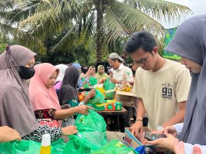 Pasar Murah Banua Hanyar di Serbu Warga, Sembako Ludes Terjual