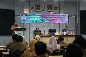 Pemkab Balangan Menggelar Sosialisasi Teknis Pengelolaan JDIH dan Paralegal Justice untuk Desa