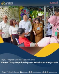 Tinjau Program Cek Kesehatan Gratis, Wamen Ossy: Wujud Pelayanan Kesehatan Masyarakat