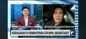 Kebakaran di Kementerian ATR/BPN, Secara Fungsi Tidak Ada yang Terganggu, Kepala Biro Humas: Kita Tetap Bisa Melayani Masyarakat