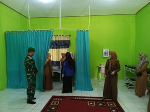 Koramil 1001-05/Lampihong Dukung Persiapan Lomba UKS 2025