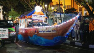 BPBD Balangan Juara 1 Festival Baarak Tanglong 2025 dengan Tema Bahtera Nabi Nuh