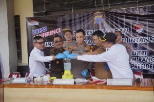 Bupati Balangan Hadiri Rilis Ops Jaran Intan 2025, 7 Kasus Curanmor dan Narkoba Terungkap