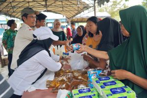 Pasar Murah Terakhir Jelang Idulfitri, Warga Muara Jaya Antusias Berbelanja