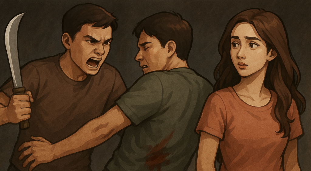 Viral : Begal di Balangan, ternyata urusan hati