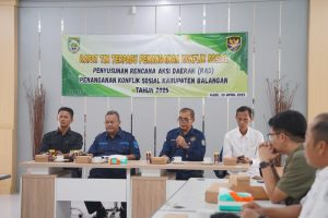 Rapat Penyusunan RAD, Kesbangpol Balangan Fokus pada Pencegahan Konflik Sosial