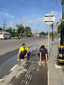 Upaya Tingkatkan Keselamatan, Dishub Balangan Susun Data Teknis Penambahan Rambu dan APILL