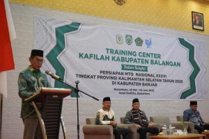 LPTQ Balangan Gelar Training Center Persiapan MTQ Nasional XXXVI di Banjar