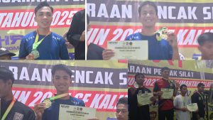 Mahasiswa UNIVSM Raih Empat Medali di Kejuaraan Pencak Silat HRVRT CUP 1 KAL-SEL 2025