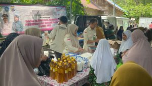 Pasar Murah Disambut Antusias Warga Matang Lurus, Disperindag Balangan Sudah Gelar 36 Kali Selama 2025