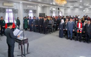 26 Pejabat di Lingkungan Pemkab Balangan Dilantik, Bupati Tekankan Profesionalisme dan Inovasi