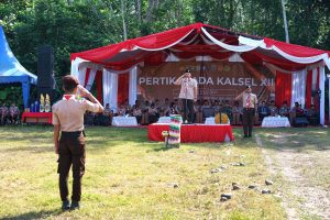 Pertikarada XII Resmi Ditutup, Kapolres Balangan: Pramuka Bentuk Karakter Tangguh Generasi Muda