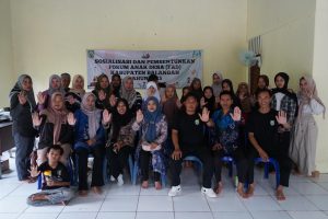 Dorong Desa Layak Anak, DP3A Balangan Bentuk Forum Anak di Desa Mampari