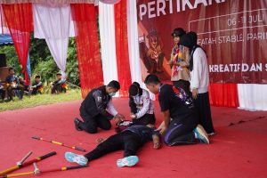 Polres Balangan Gelar Lomba P2B Asah Keterampilan Saka Bhayangkara di Pertikarada Kalsel