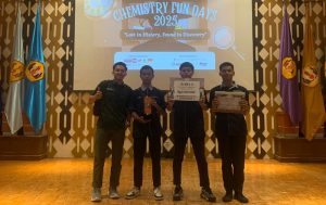 Electriciteam SMK N 1 Paringin Raih Juara Nasional LKTI di Ajang Chemistry Fun Days 2025