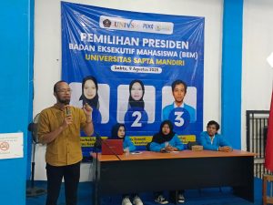Demokrasi Kampus UnivSM Tumbuh Lewat Pemilihan BEM