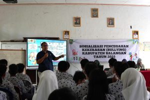 DP3A Balangan Gelar Sosialisasi Anti-Bullying di SMPN 1 Halong