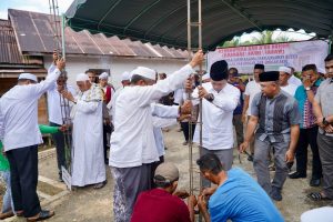 Gotong Royong Warga Desa Halong Bangun Langgar Nurul Rahman, Dapat Dukungan Pemkab Balangan