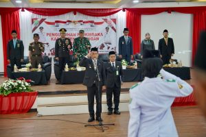 31 Anggota Paskibraka Balangan Resmi Dikukuhkan, Siap Kibarkan Merah Putih di HUT ke-80 RI