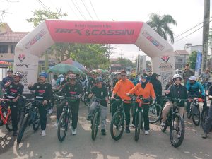 Sanggam Fun Bike 1 Meriah, Ribuan Peserta Gowes di Balangan