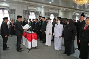 Bupati Balangan Lantik 13 Pejabat Administrator dan Pengawas, Fokus Optimalkan Kinerja Pemerintahan