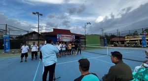 Universitas Sapta Mandiri Dukung Penuh Turnamen Tenis PELTI Balangan 2025